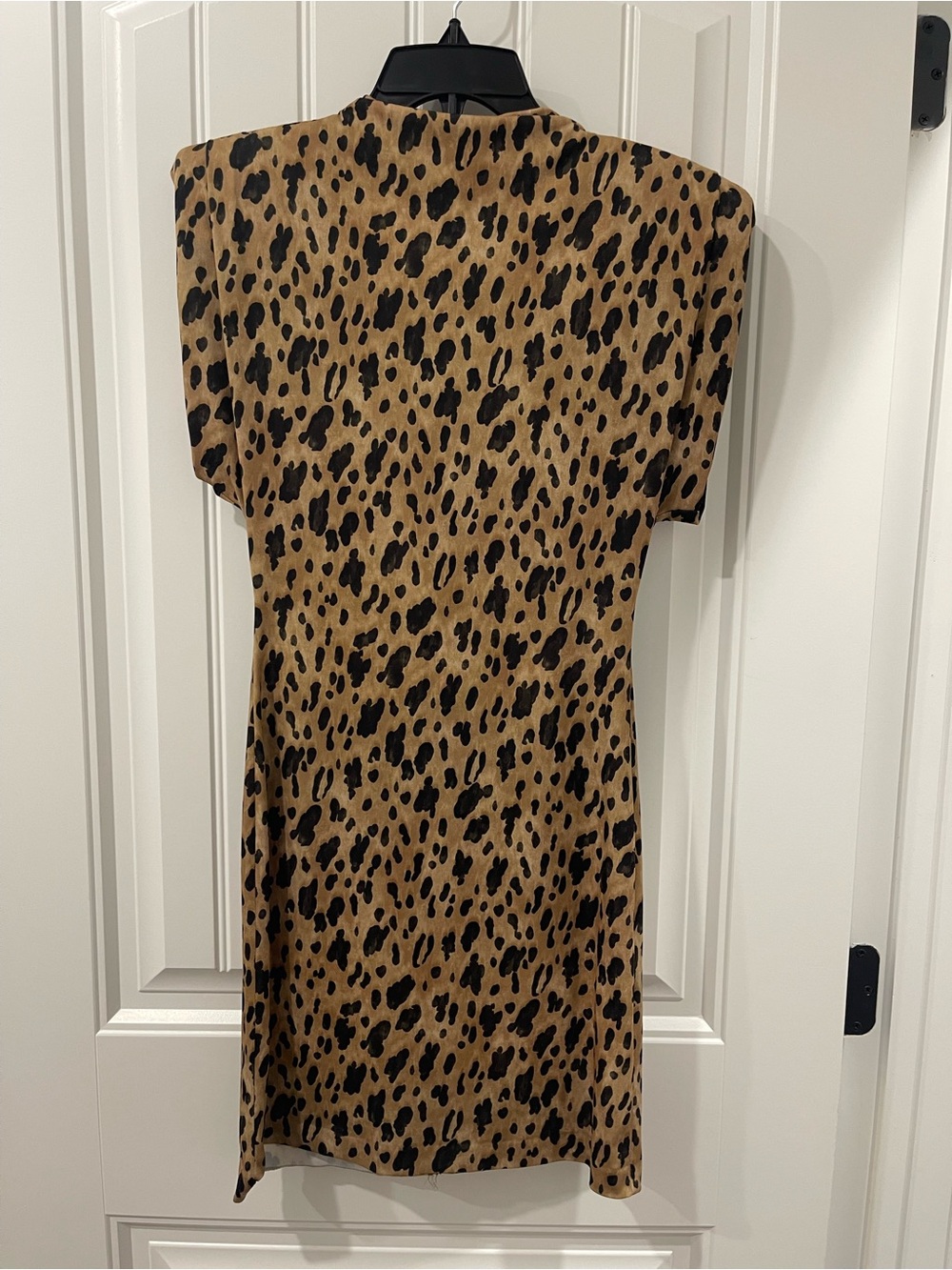 Zara Leopard-Print Mini Dress | Small